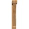 Ekena Millwork Traditional Slat Rough Sawn Bracket w/ Offset Brace, Western Red Cedar, 6"W x 38"D x 38"H BKT0604X38X38TRA06RWR - alternate 3